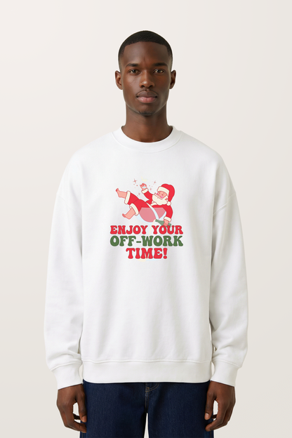 Santa’s Off-Time Sweatshirts