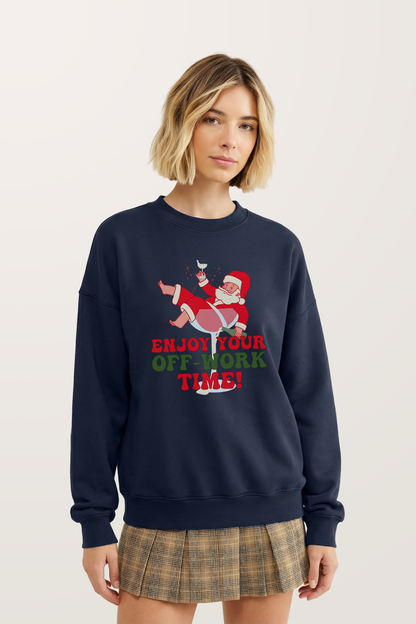 Santa’s Off-Time Sweatshirts