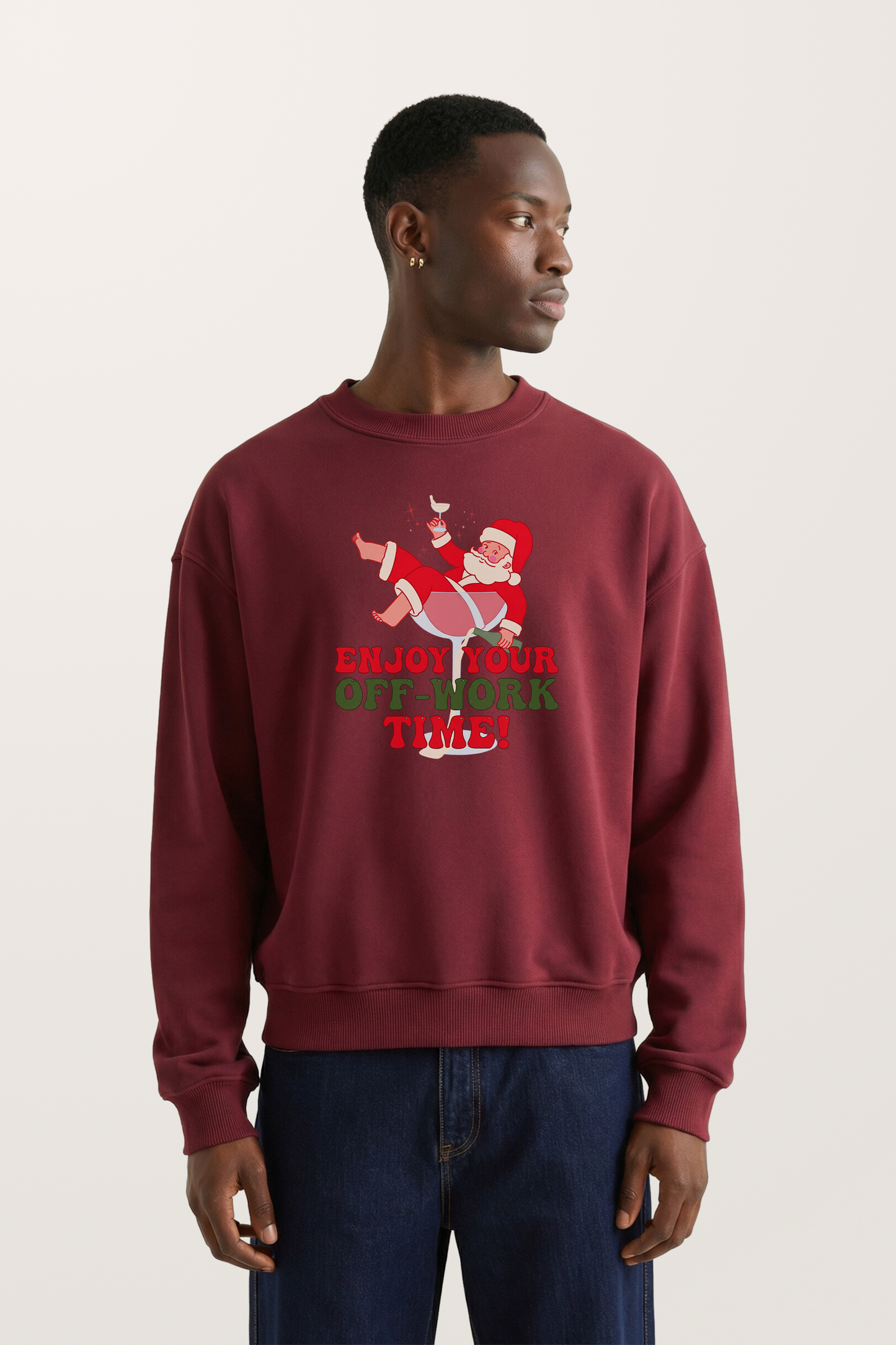 Santa’s Off-Time Sweatshirts