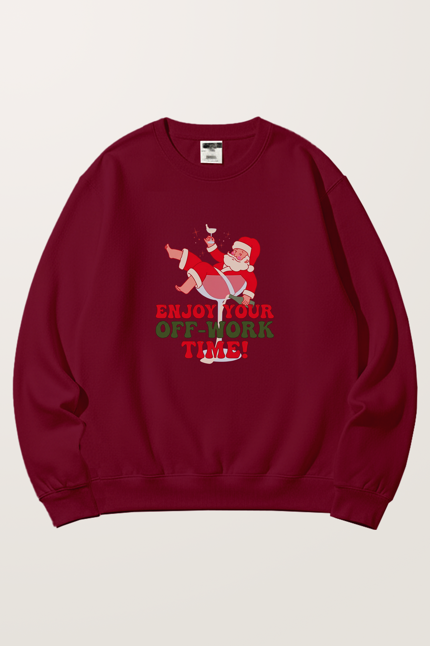 Santa’s Off-Time Sweatshirts