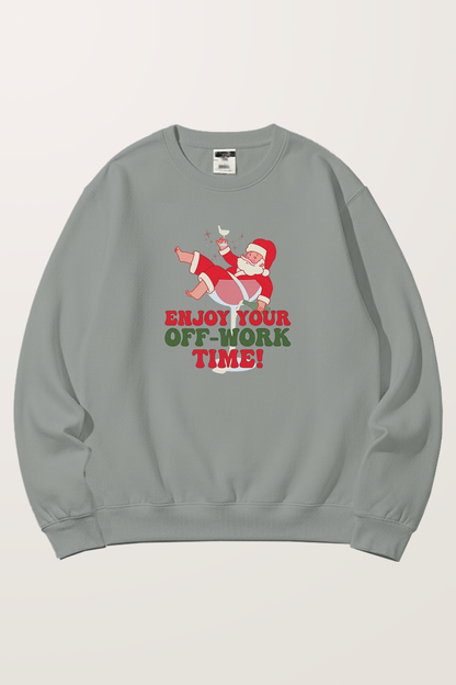 Santa’s Off-Time Sweatshirts