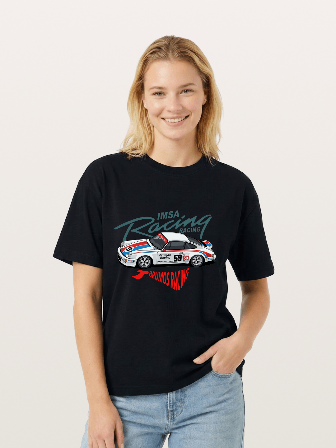 IMSA Track Map Gildan T-shirt