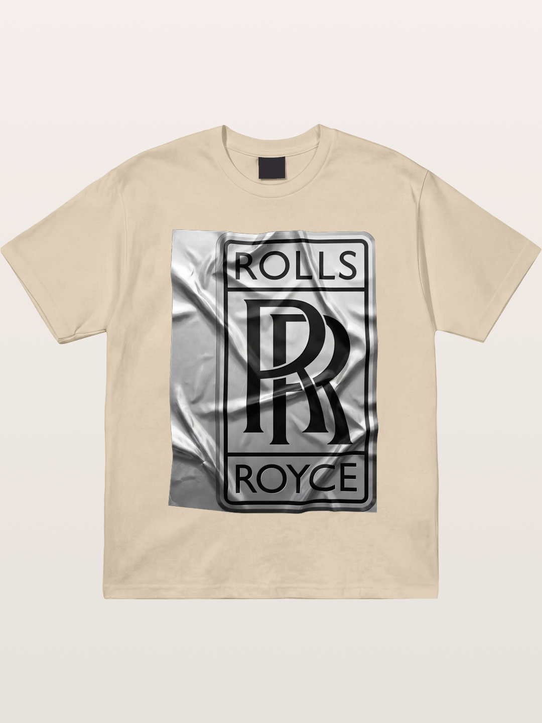 Silk Texture RR Logo Design Gildan T-shirt