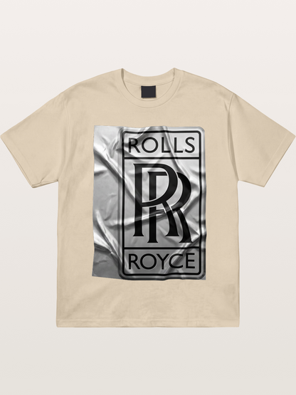 Silk Texture RR Logo Design Gildan T-shirt