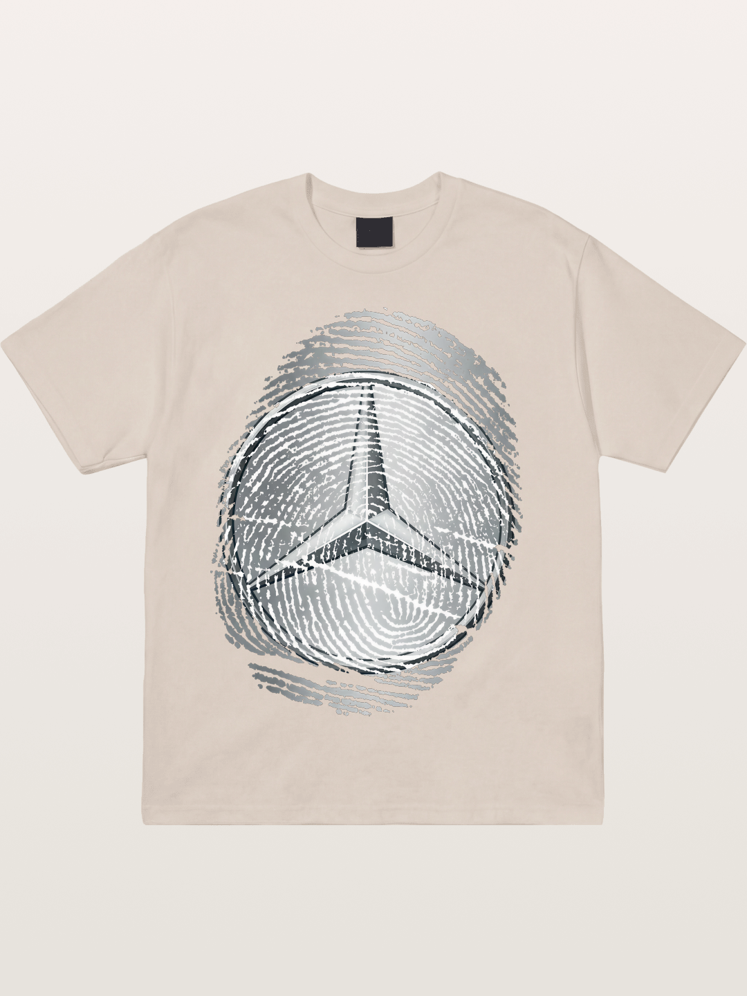 Mercedes Fingerprint Logo Cotton T-shirt