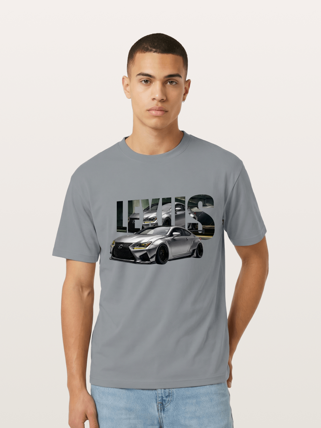Lexus RC F Overlay Logo Art Gildan T-shirt