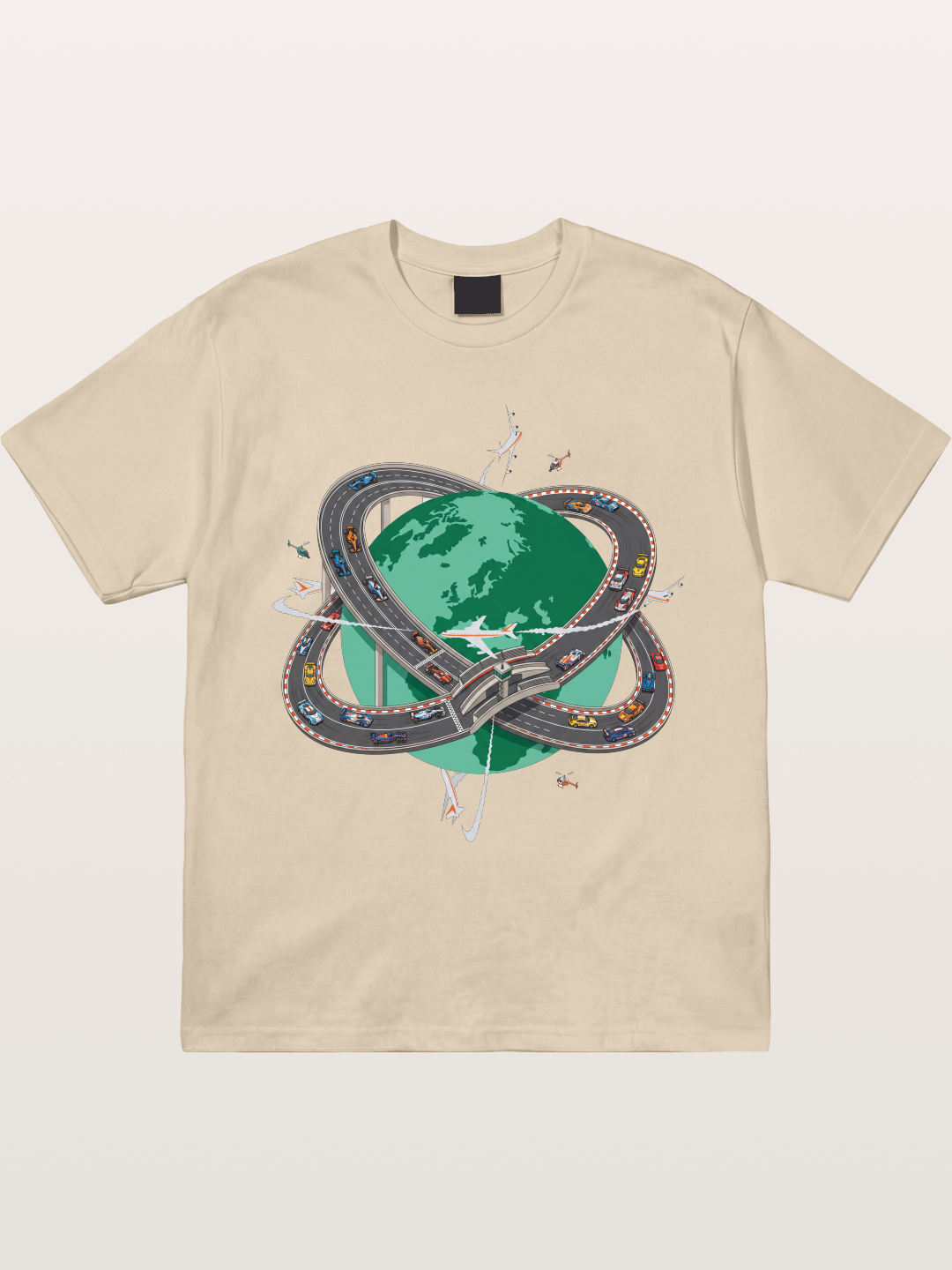 Earth Ring Road Racing Gildan T-shirt
