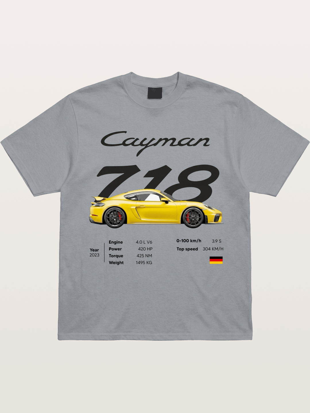 718 Porsche Vibe Gildan T-shirt