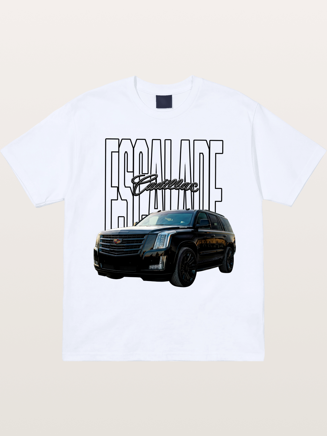 Cadillac SUV Modern Line Art Gildan T-shirt