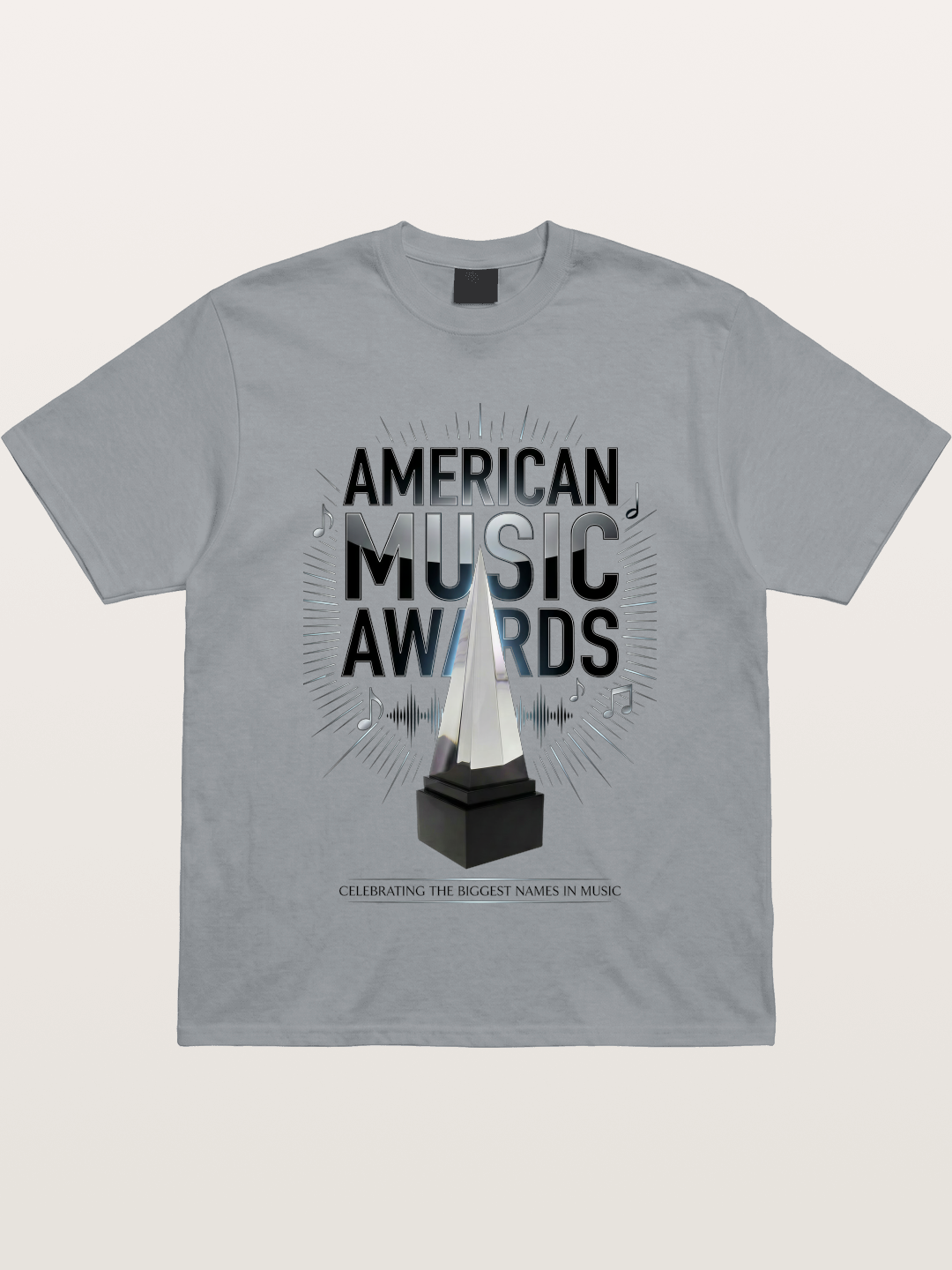AMA Trophy Music Note Graphic Gildan T-shirt