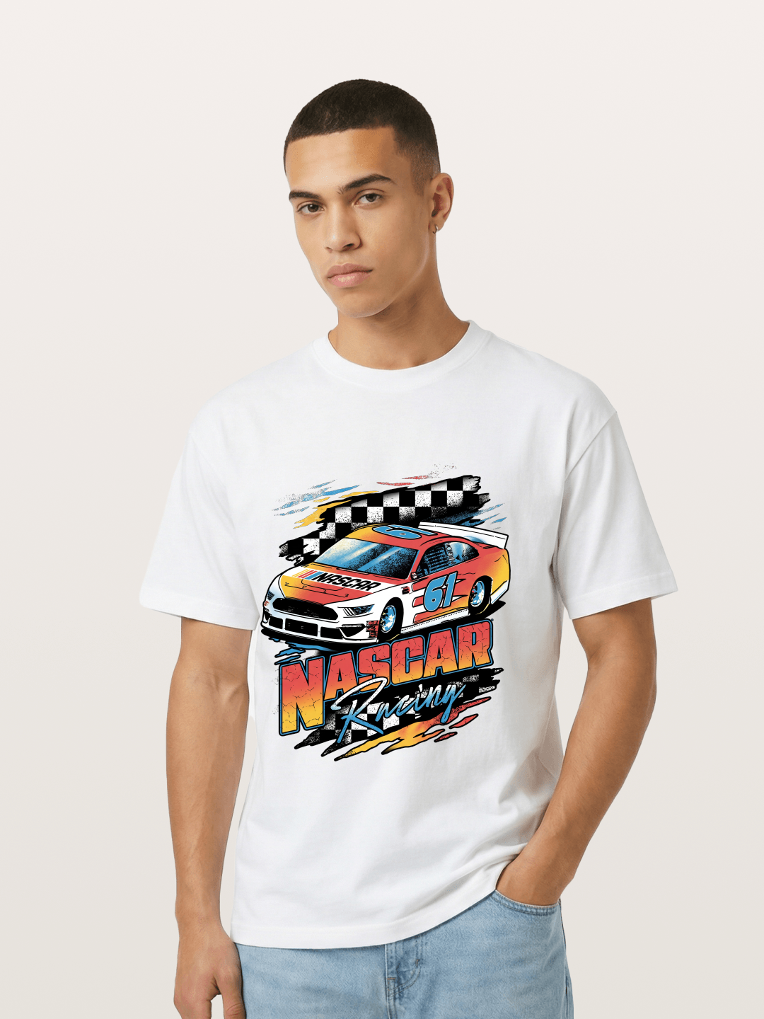 Stock Car Thunder Gildan T-shirt