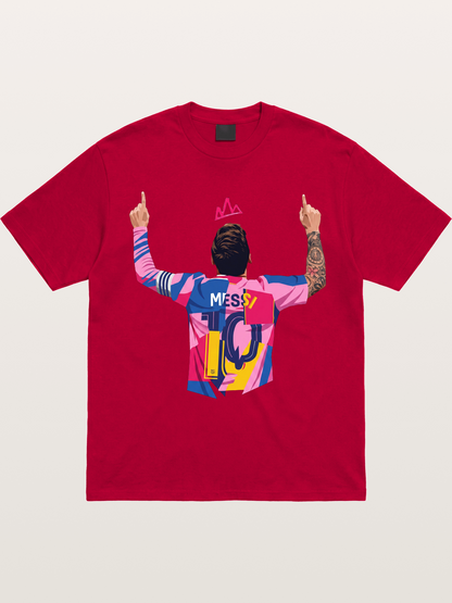Messi No.10 Celebration Pose Gildan T-shirt