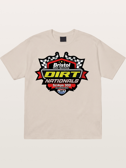 Bristol Dirt Nationals Logo Cotton T-shirt