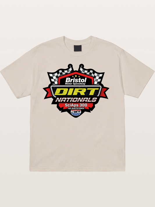 Bristol Dirt Nationals Logo Cotton T-shirt