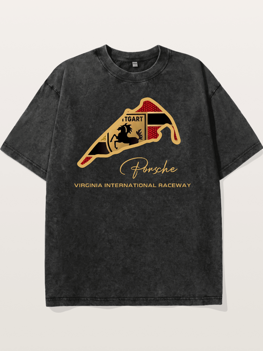 Porsche Virginia International Raceway Washed T-shirt