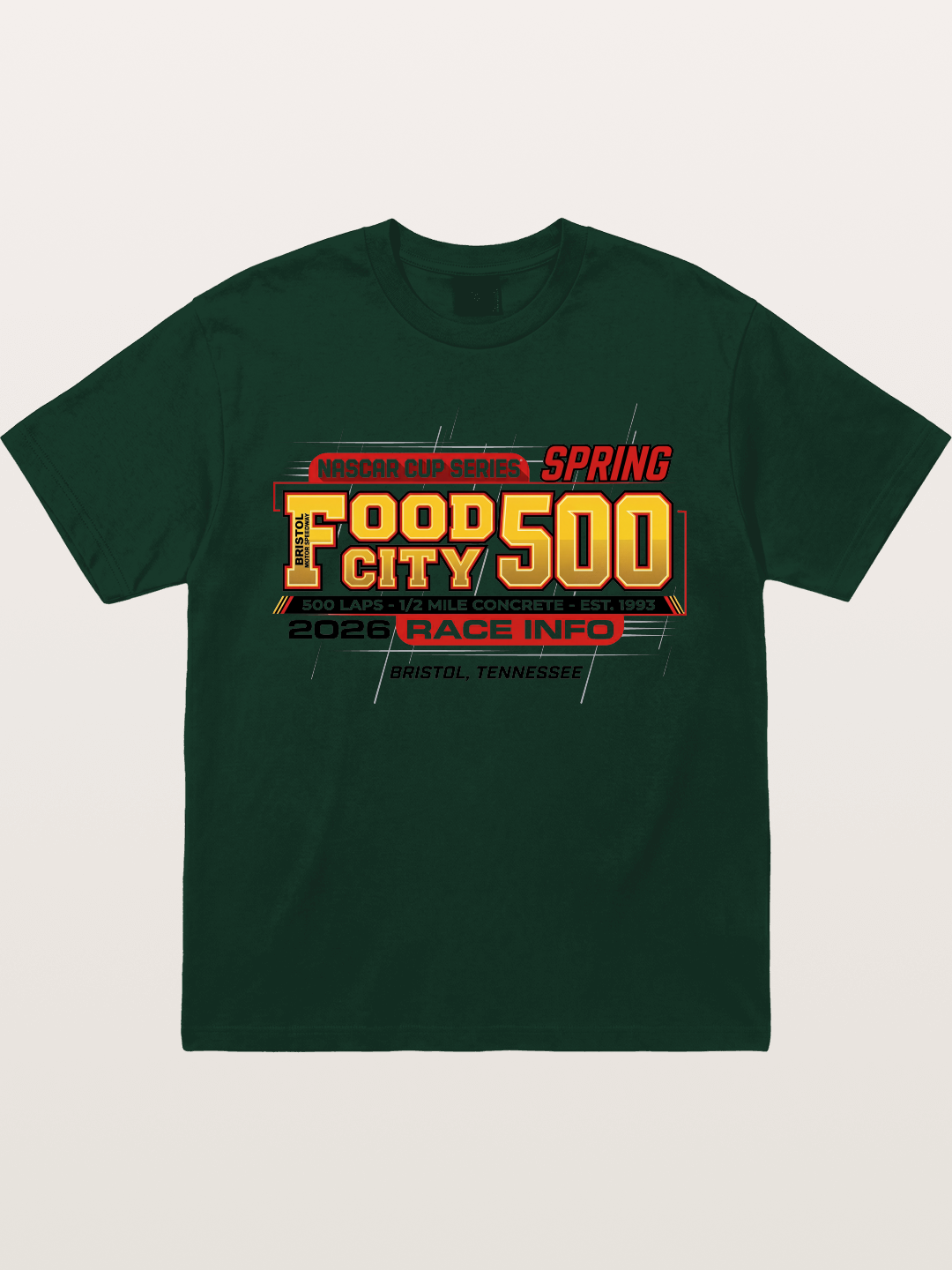2026 Spring Food City 500 Gildan T-shirt