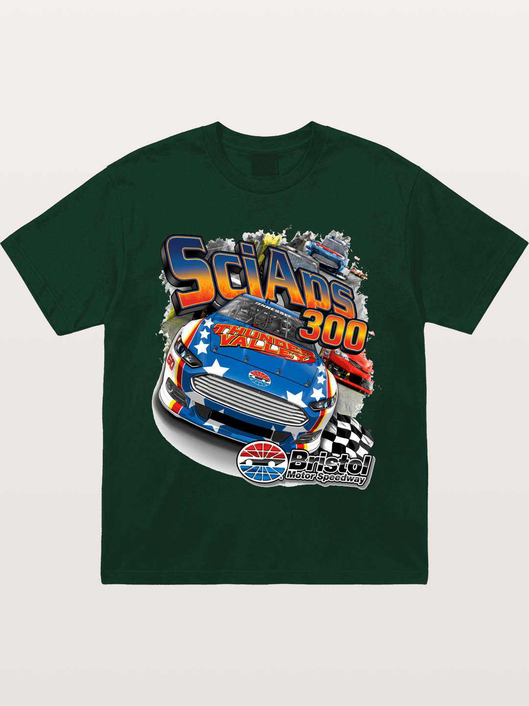 Bristol Motor Speedway Art Gildan T-shirt