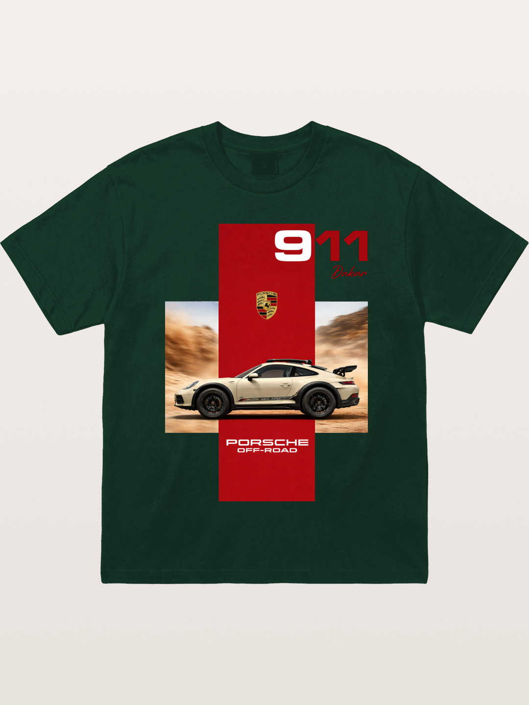 Porsche 911 Offroad Safari Style Gildan T-shirt
