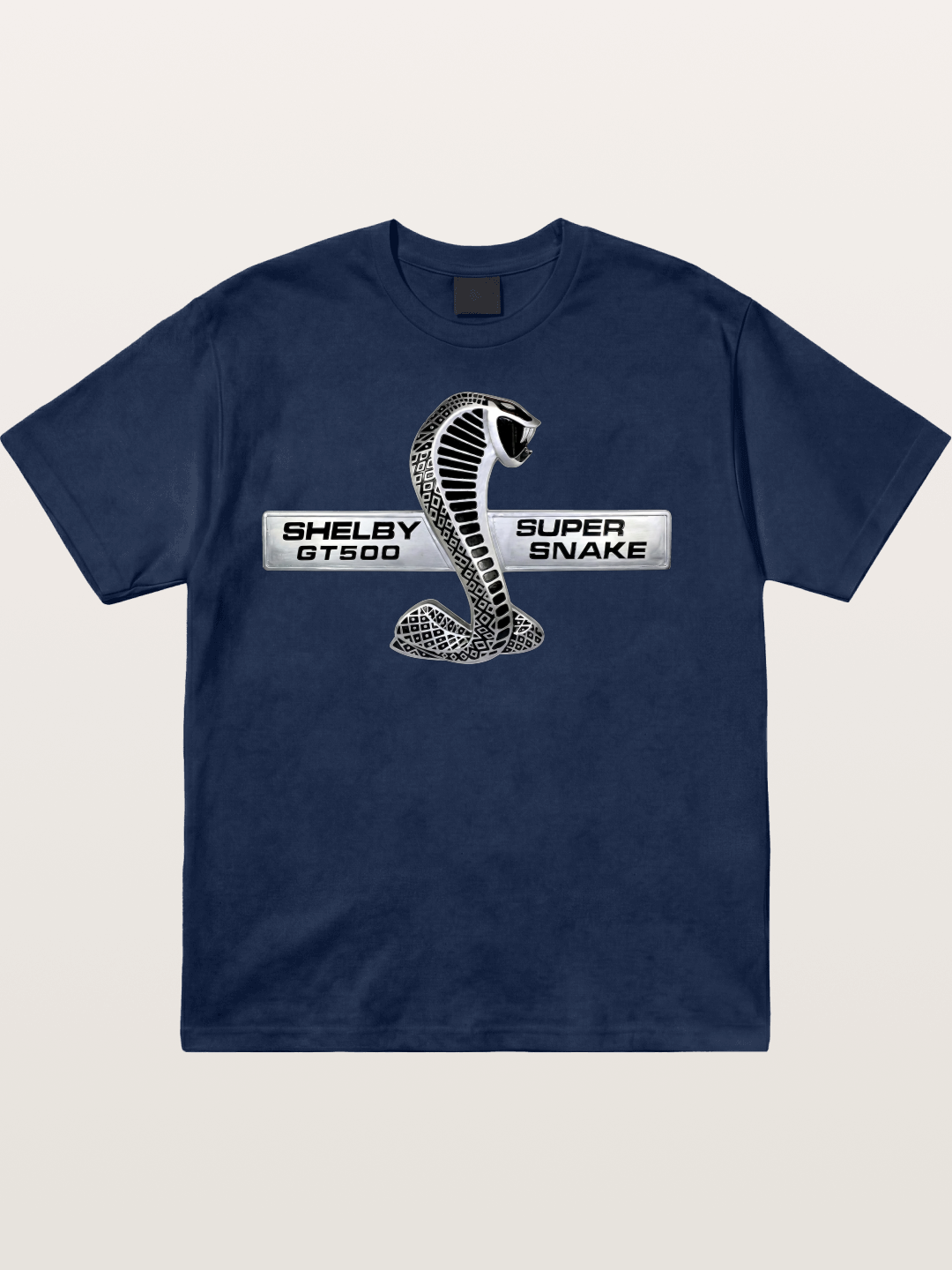 Shelby GT500 Super Snake Emblem Cotton T-shirt