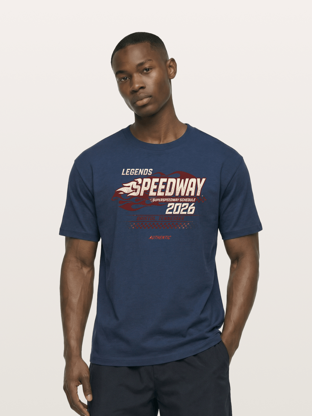 Flame Speedway Cotton T-shirt