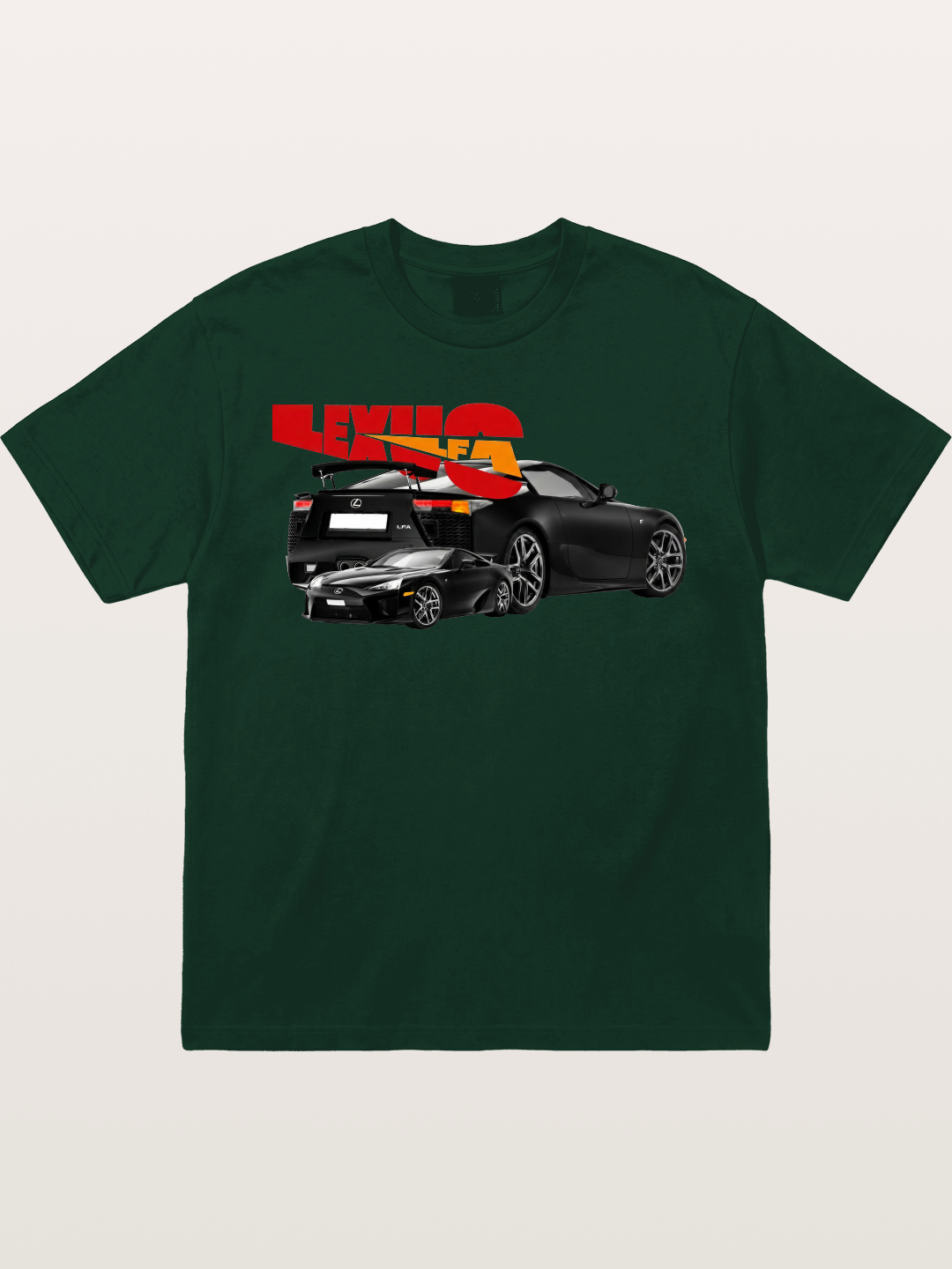 Lexus LFA Racing Collage Art Gildan T-shirt