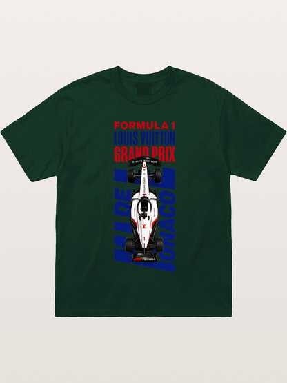 LV Monaco F1 Vertical Poster Gildan T-shirt