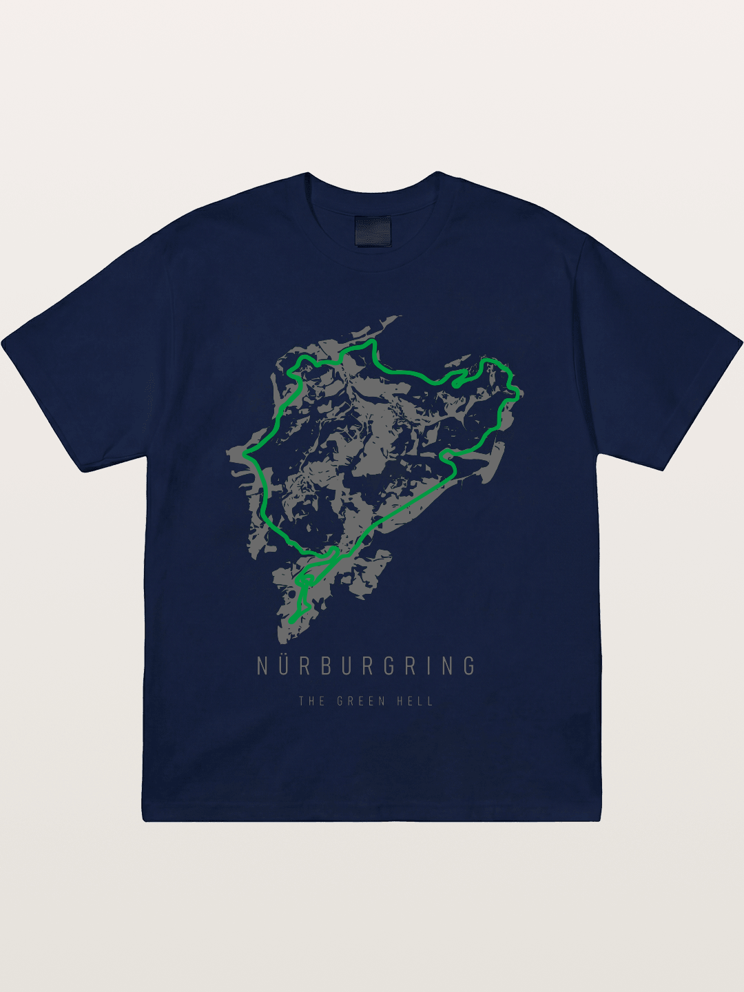 Green Hell Nu?rburgring Track Gildan T-shirt