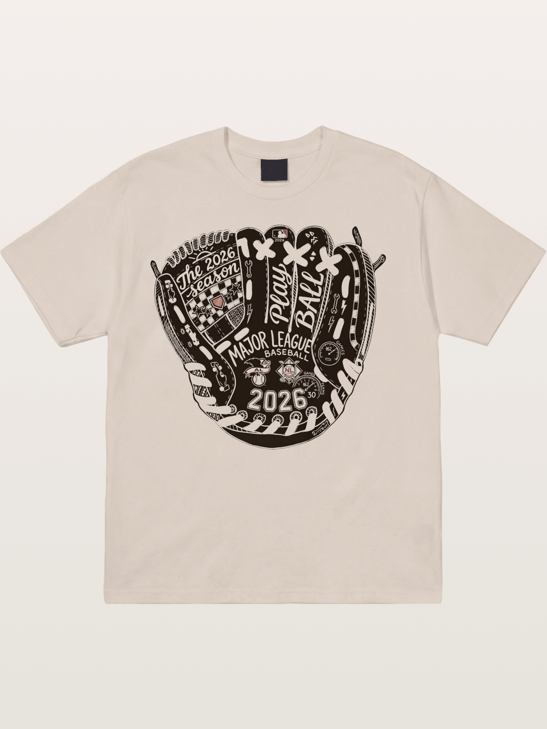 Play Ball Glove Cotton T-shirt
