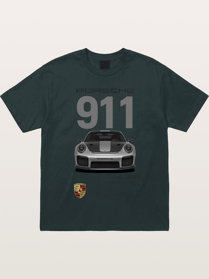 911 GT2 RS Spec Sheet Art Gildan T-shirt