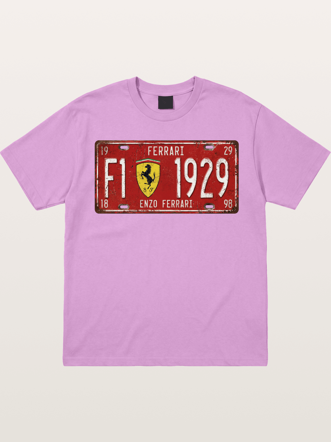 license plate Gildan T-shirt
