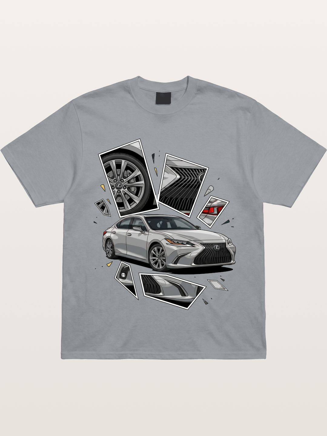 Lexus Sedan Exploded View Gildan T-shirt