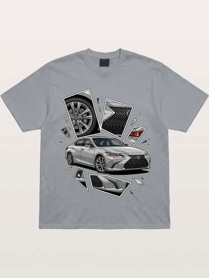 Lexus Sedan Exploded View Gildan T-shirt