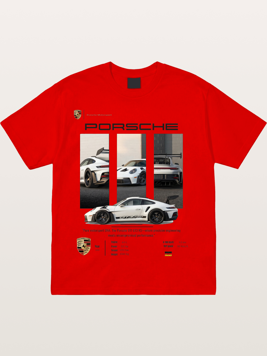 Pure White Cotton T-shirt