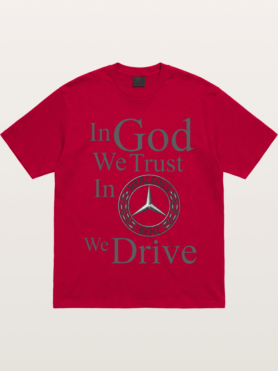 Mercedes Faith Text Art Gildan T-shirt