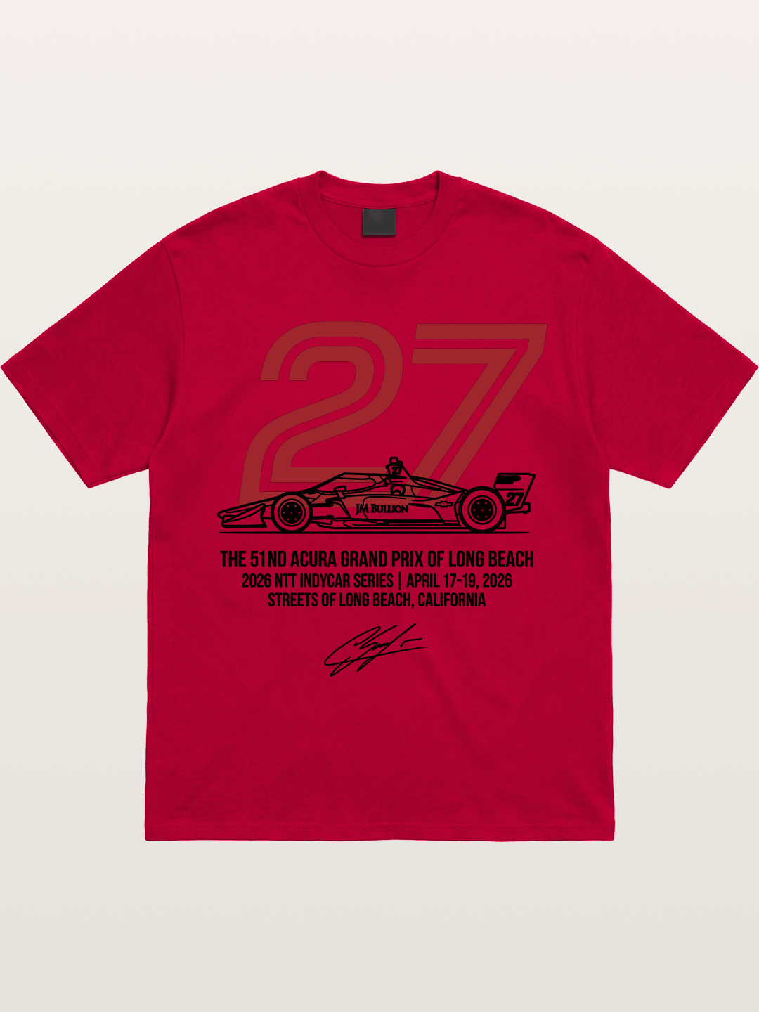 Kirkwood #27 IndyCar Legend Gildan T-shirt
