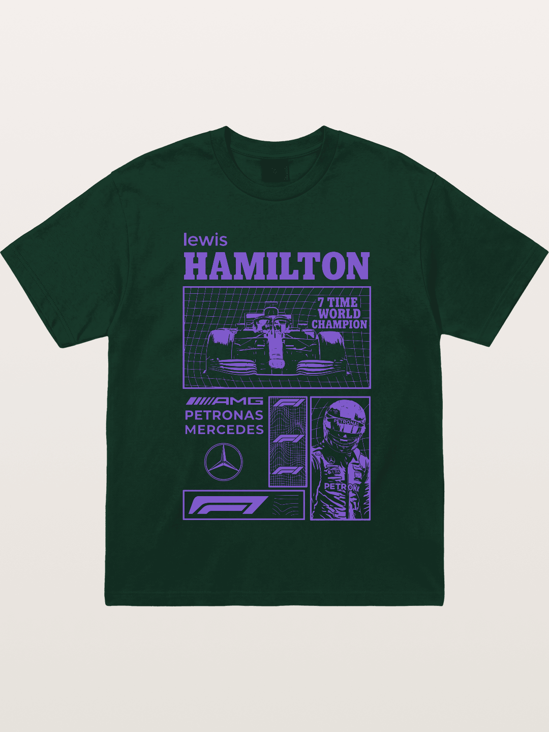 Hamilton 7x World Champion Gildan T-shirt