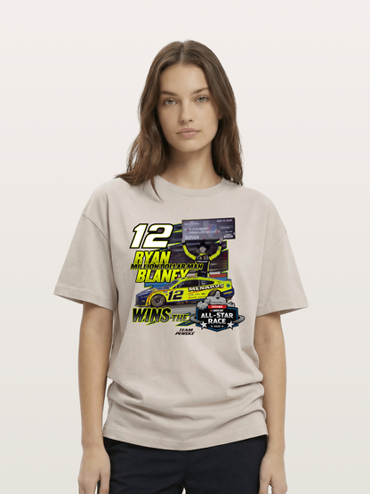 Ryan Blaney 2026 All-Star Race Win Cotton T-shirt