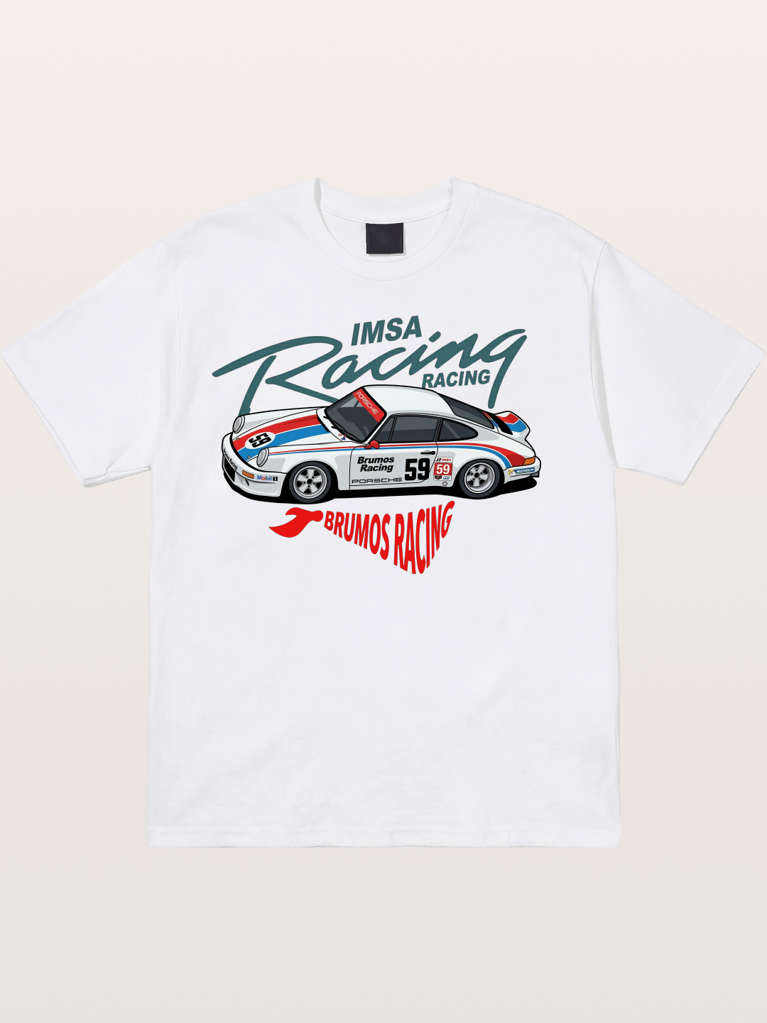 IMSA Track Map Cotton T-shirt