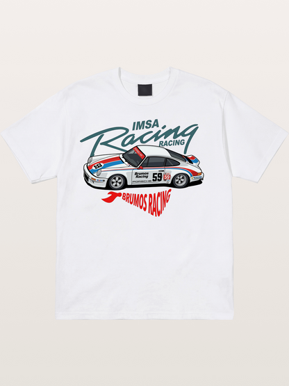 IMSA Track Map Cotton T-shirt