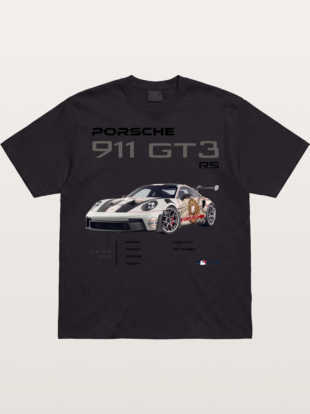 Home Run Racer Cotton T-shirt