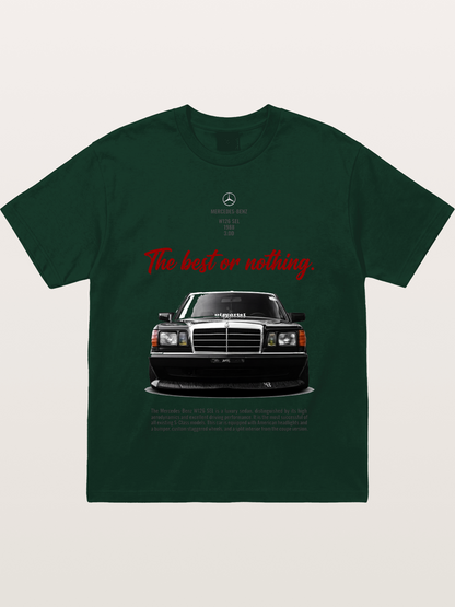 Mercedes W126 SEL Retro Gildan T-shirt