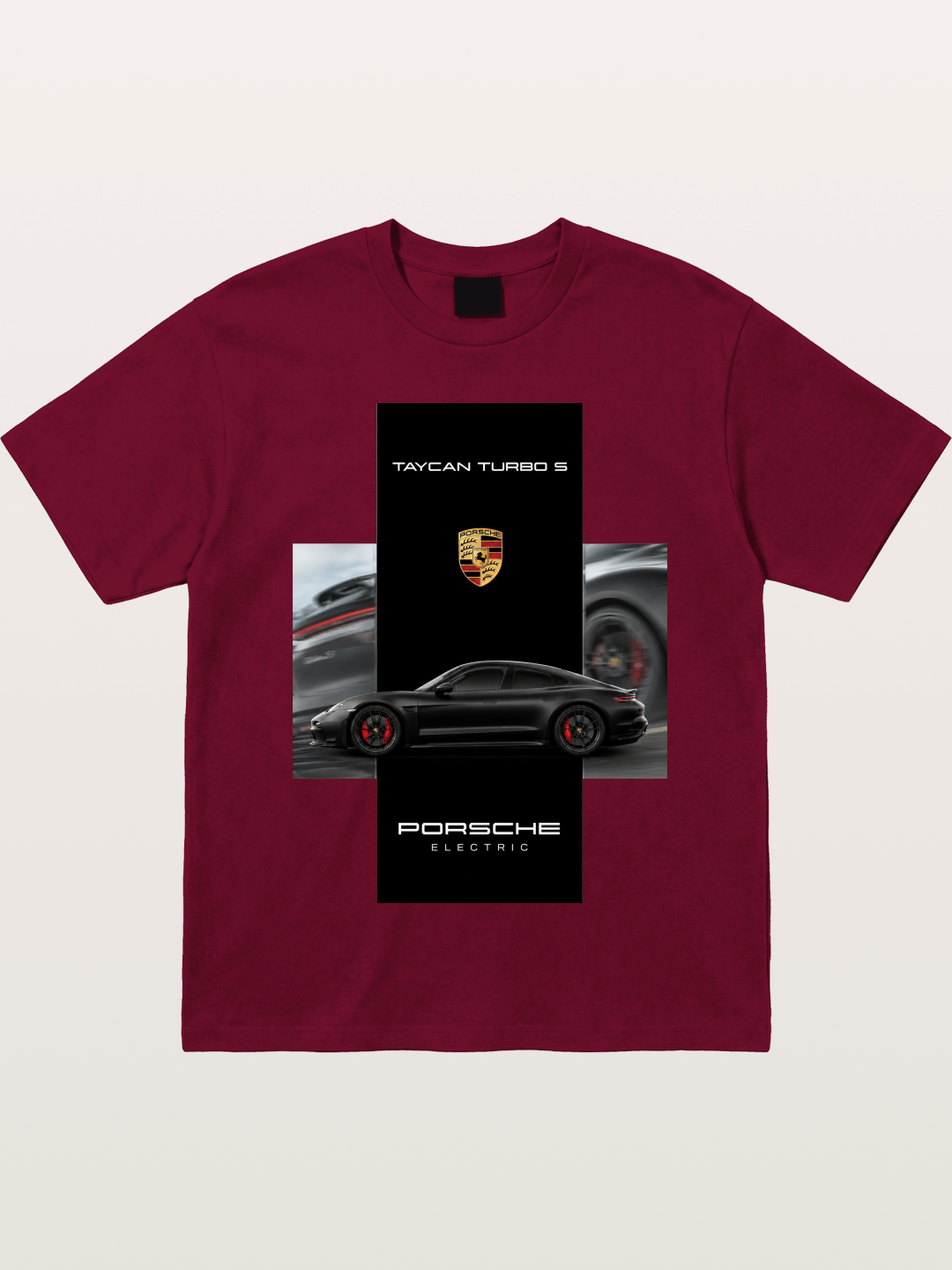 Porsche Taycan Turbo S Electric Gildan T-shirt