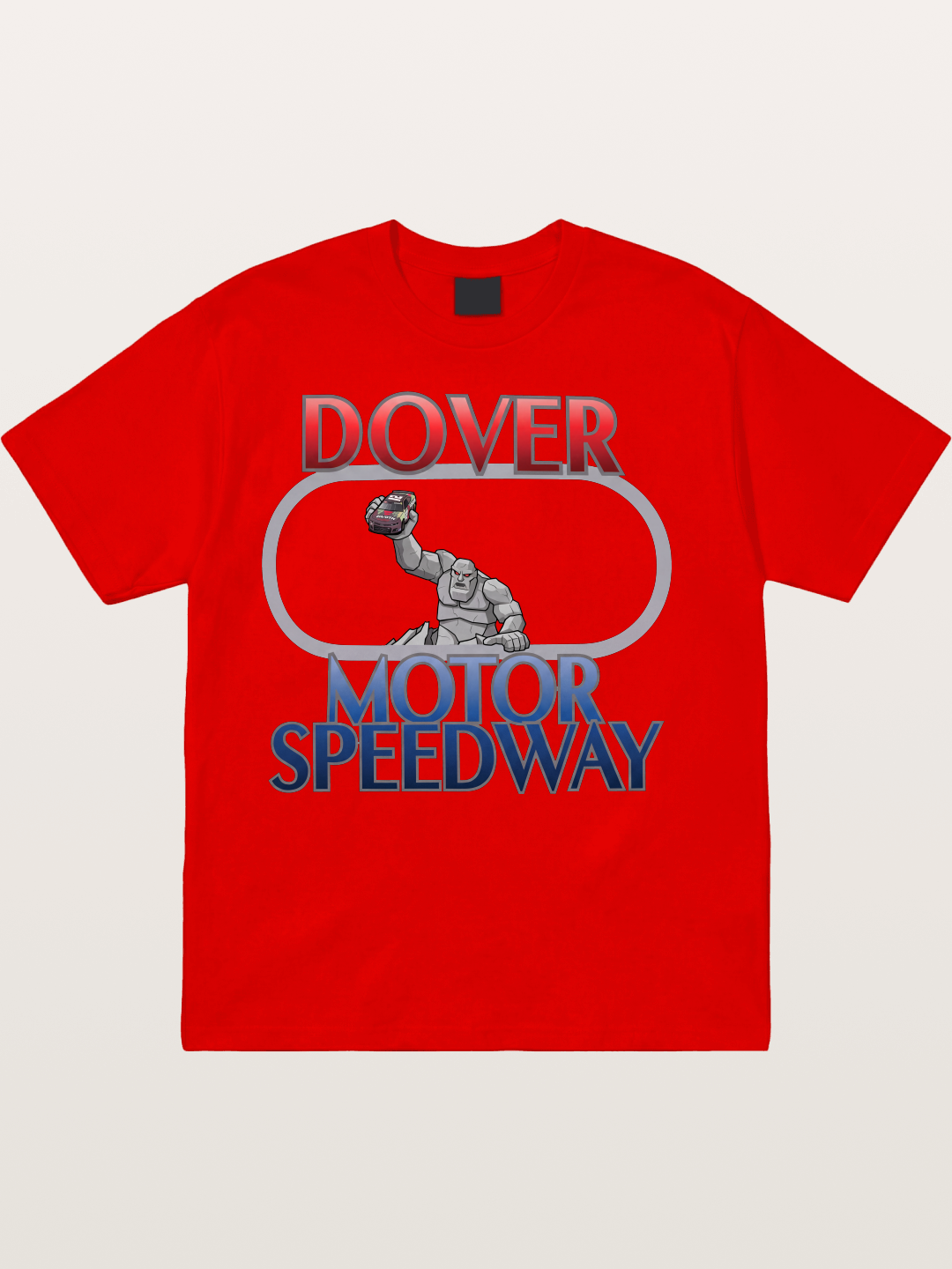 Miles the Monster Dover NASCAR Design Cotton T-shirt