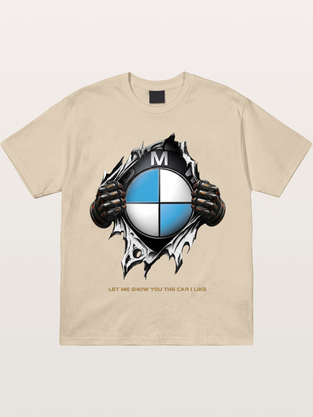 BMW Roundel Tear Through Design Gildan T-shirt