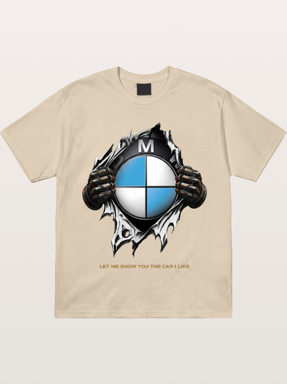 BMW Roundel Tear Through Design Gildan T-shirt