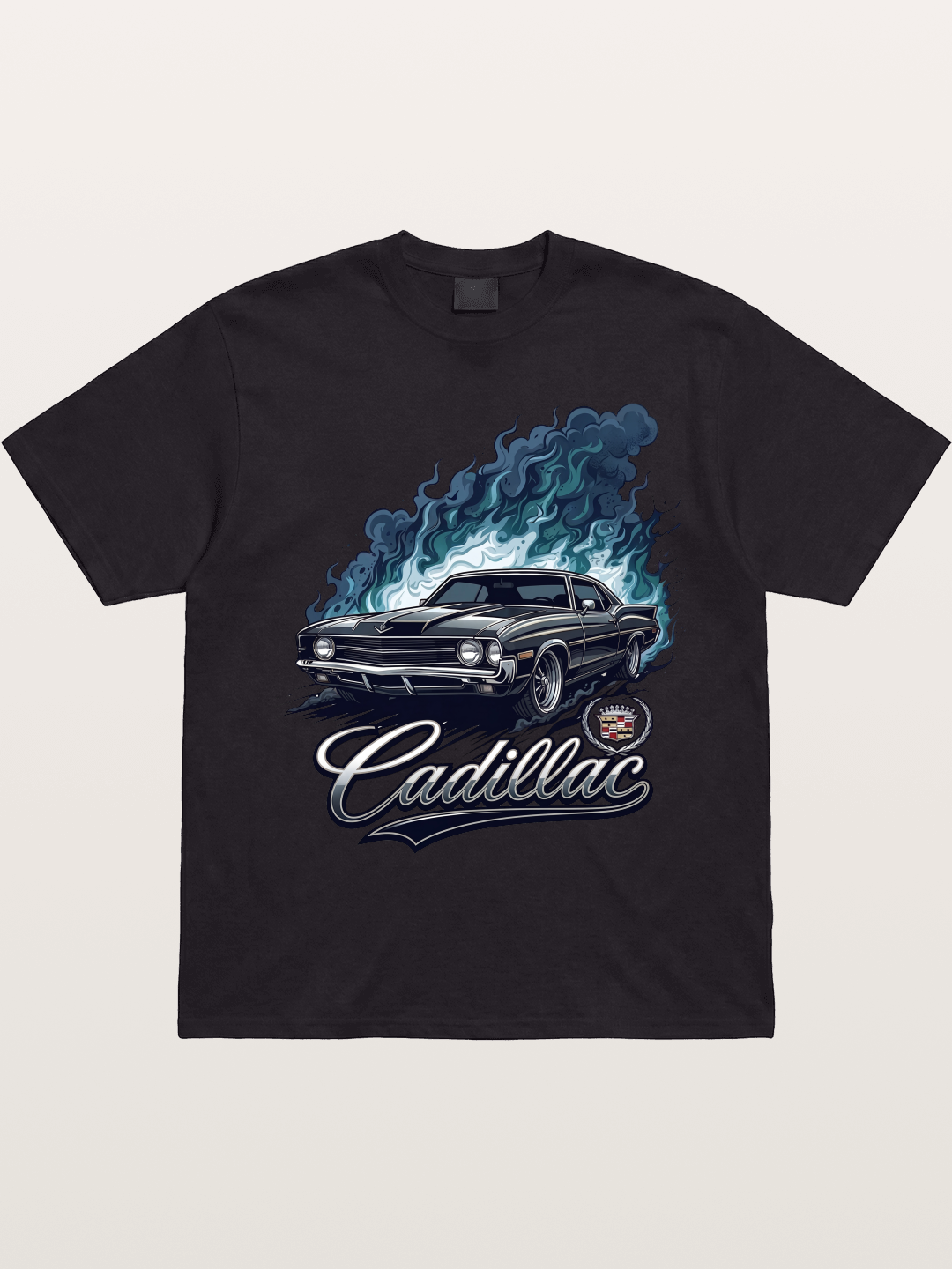 Smoke Burst Luxury Sedan Gildan T-shirt