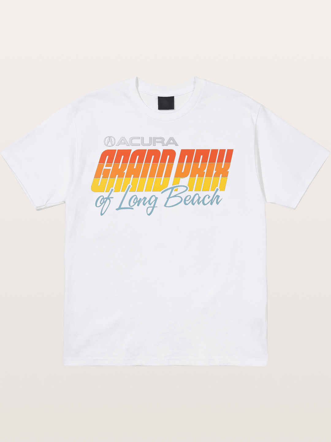 Sunset Grand Prix Typography Cotton T-shirt