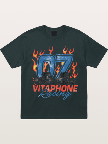 07 Racing Flame Gildan T-shirt