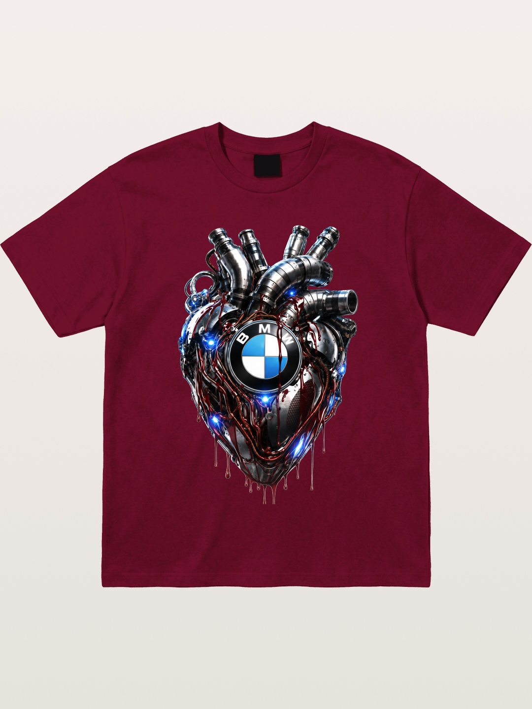 BMW Mechanical Heart Graphic Gildan T-shirt