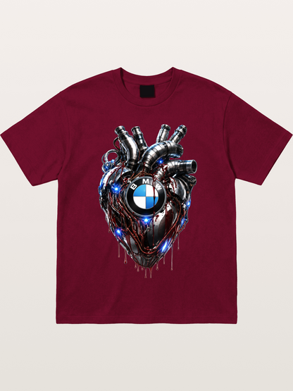 BMW Mechanical Heart Graphic Gildan T-shirt